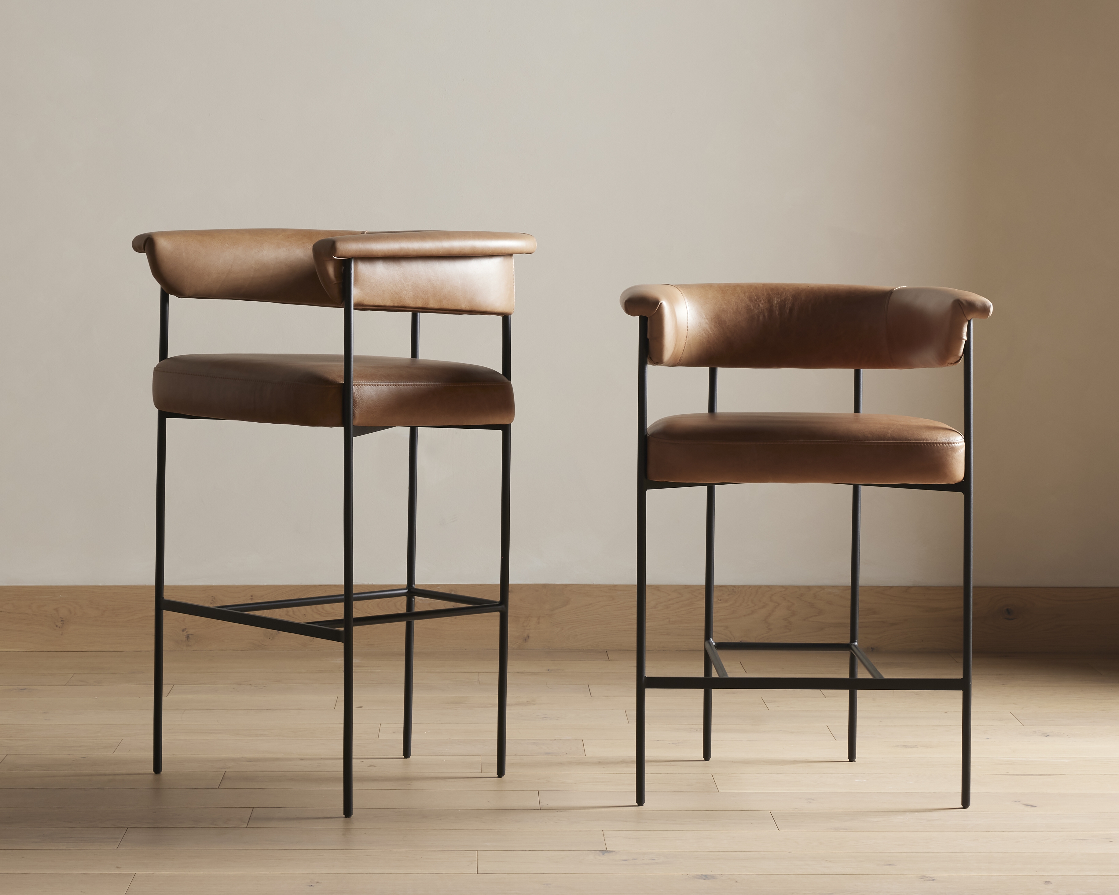 Carrie Bar + Counter Stool - Chaps Saddle - Image 11