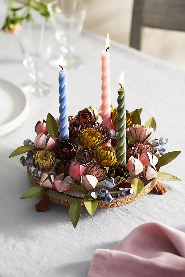 Floral Metal Centerpiece - Image 0