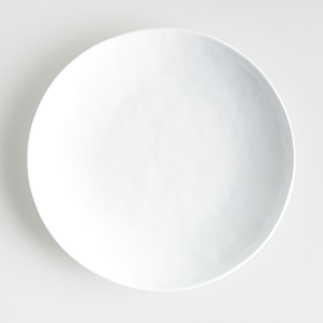 Mercer White Porcelain Coupe Dinner Plate - Image 0
