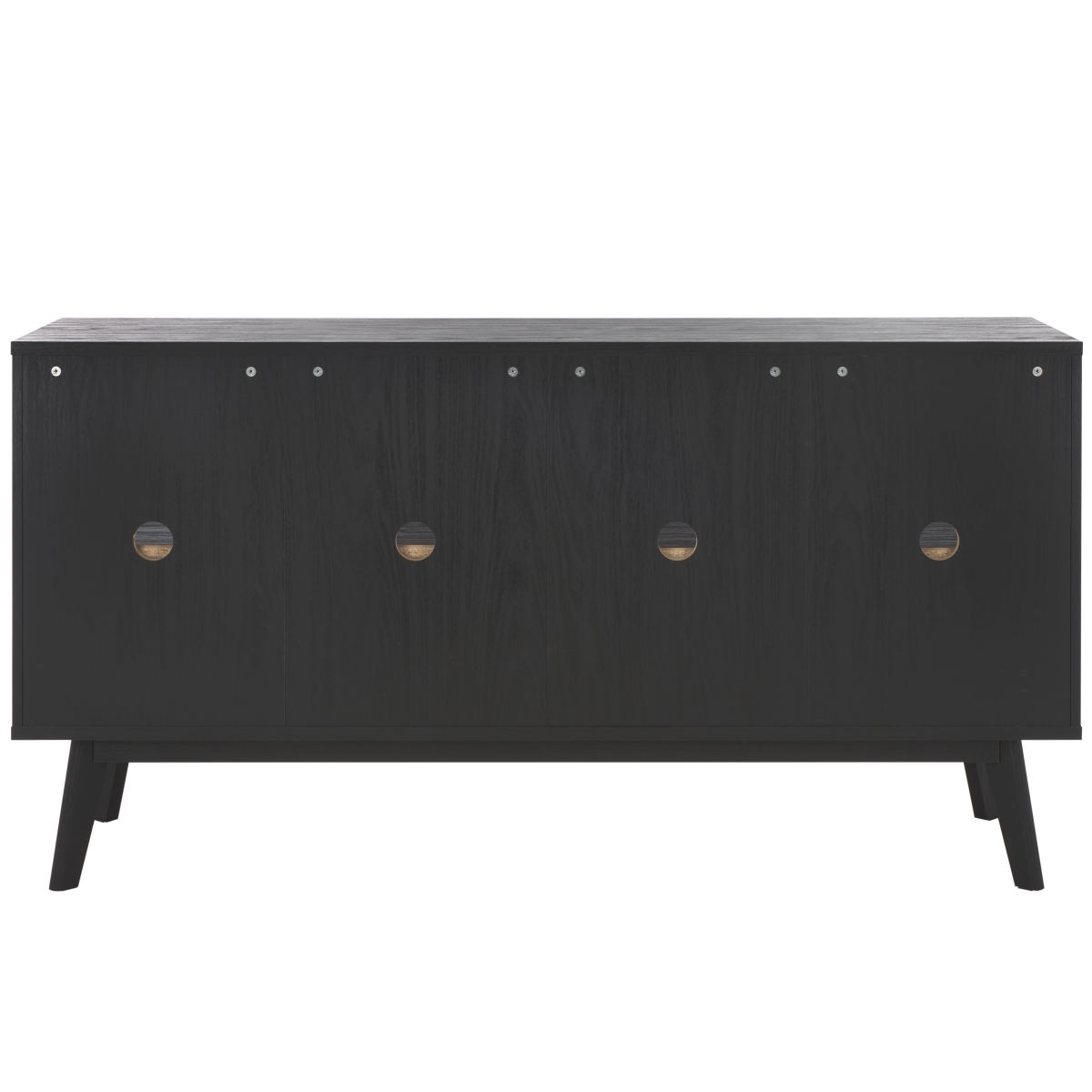 Atlantes 4 Door 4 Shelf Media Stand - Black - Image 8