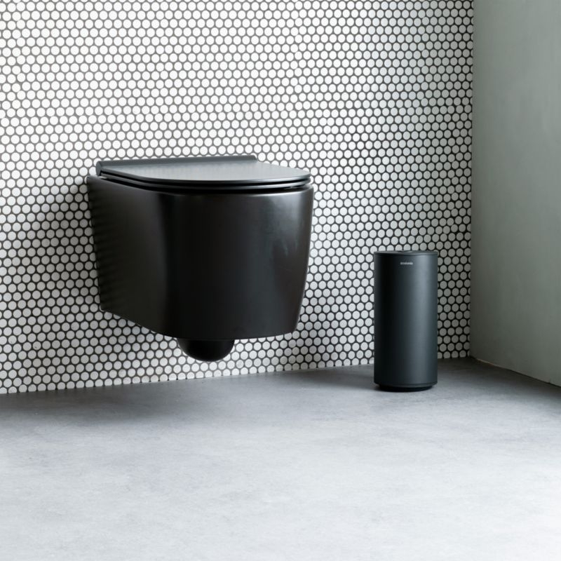 Brabantia Mindset Black Metal Toilet Paper Holder - Image 1