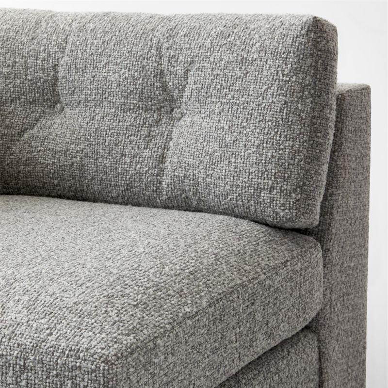 Sohla Grey Boucle Corner Chair - Image 6