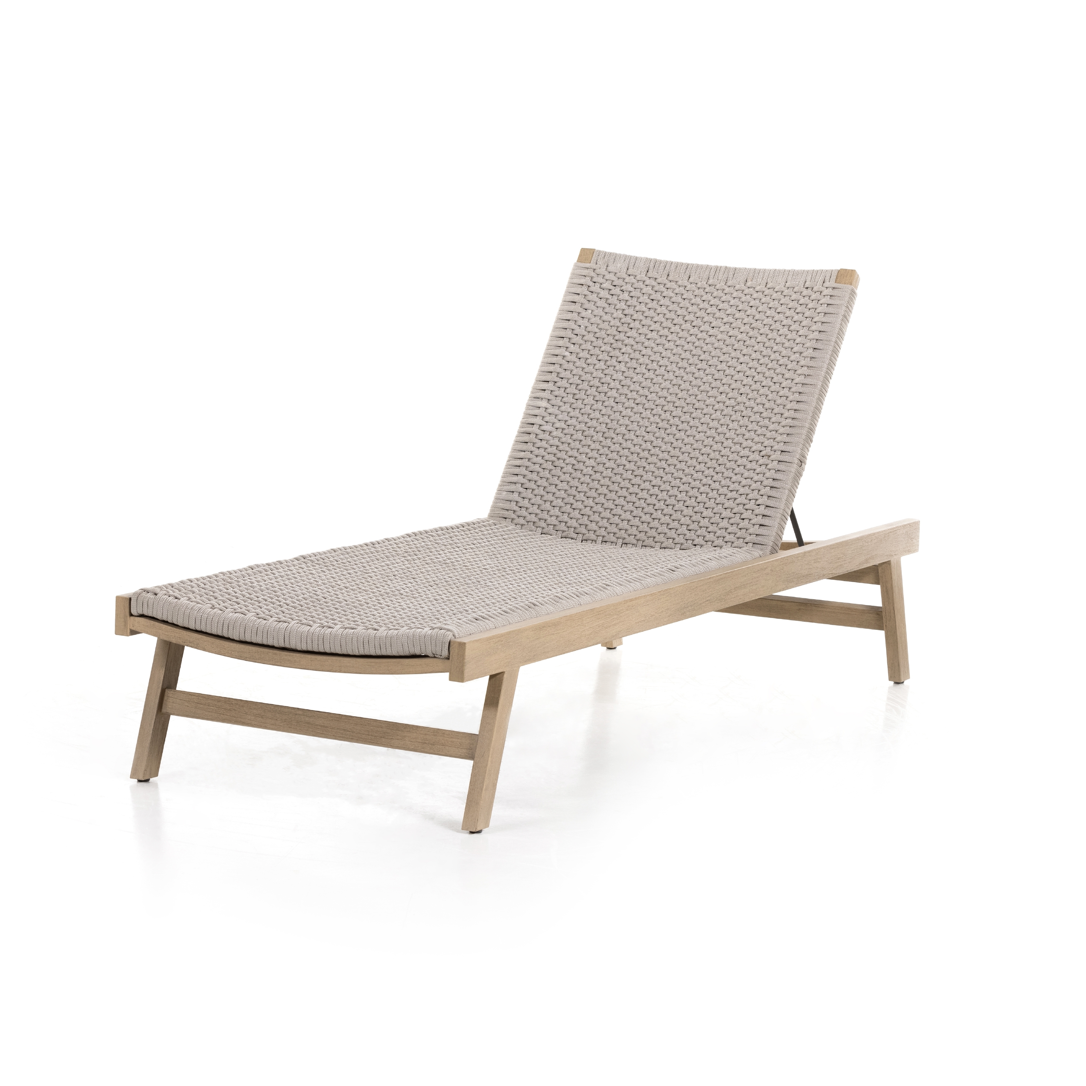 Delano Outdoor Chaise Lounge-Brown - Image 0