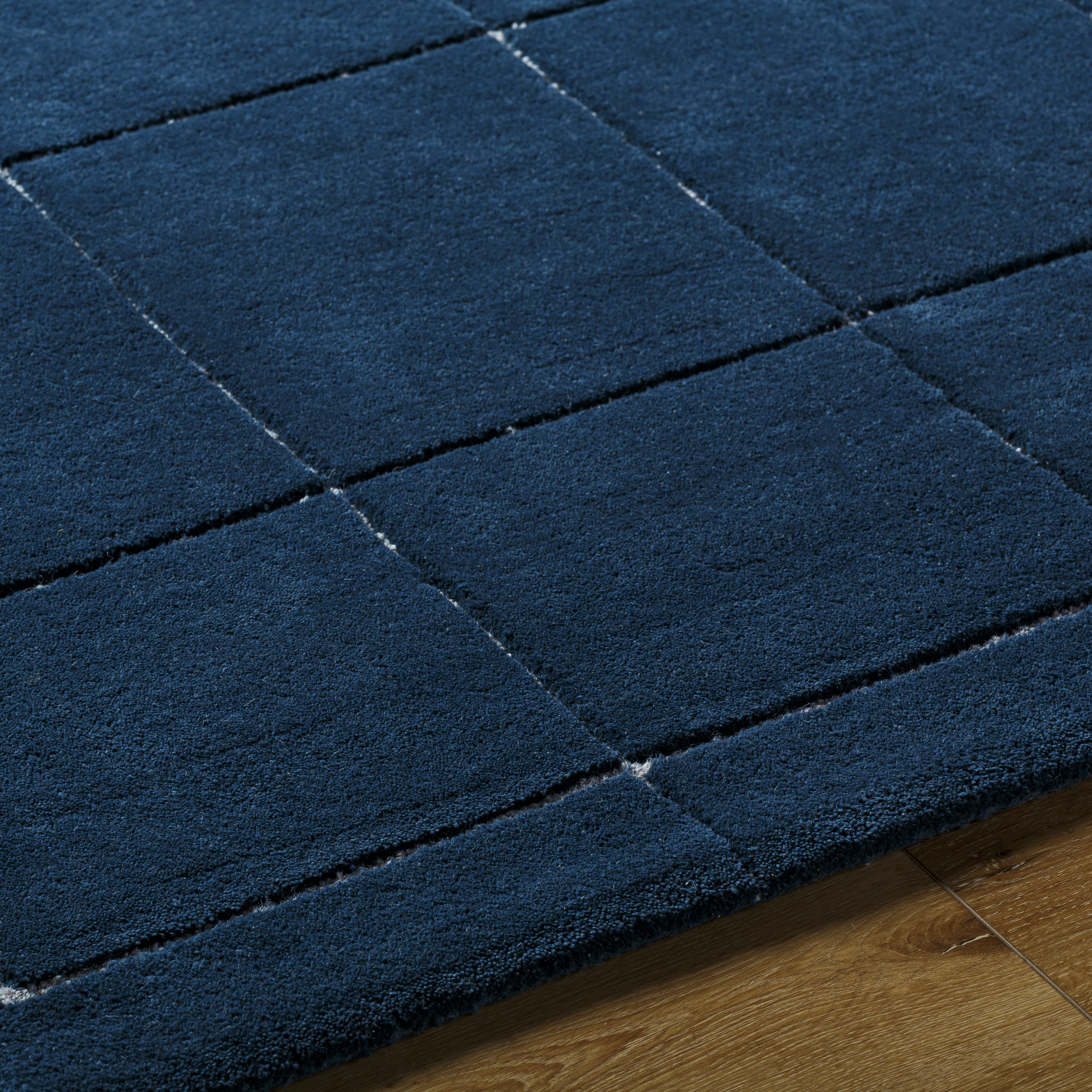 Brook Blue Indoor 2' x 3' Handmade Rug - Image 3