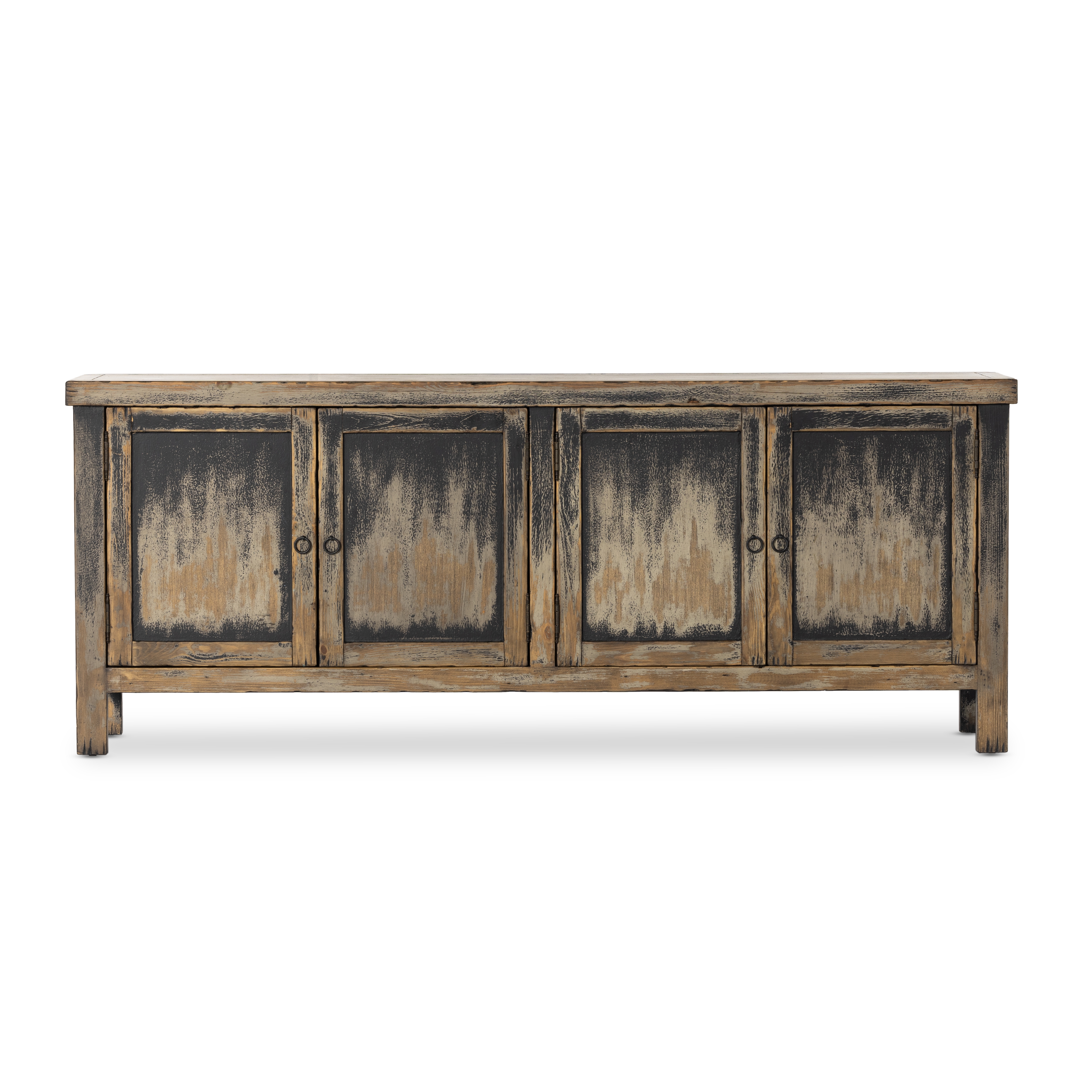 Hitchens Media Console - Worn Black - Image 3