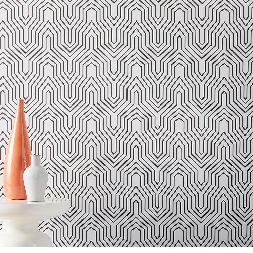 Drop It Modern Labyrinth Wallpaper - Image 0
