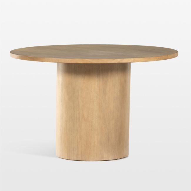 Hale 48" Round Wood Dining Table - Image 0