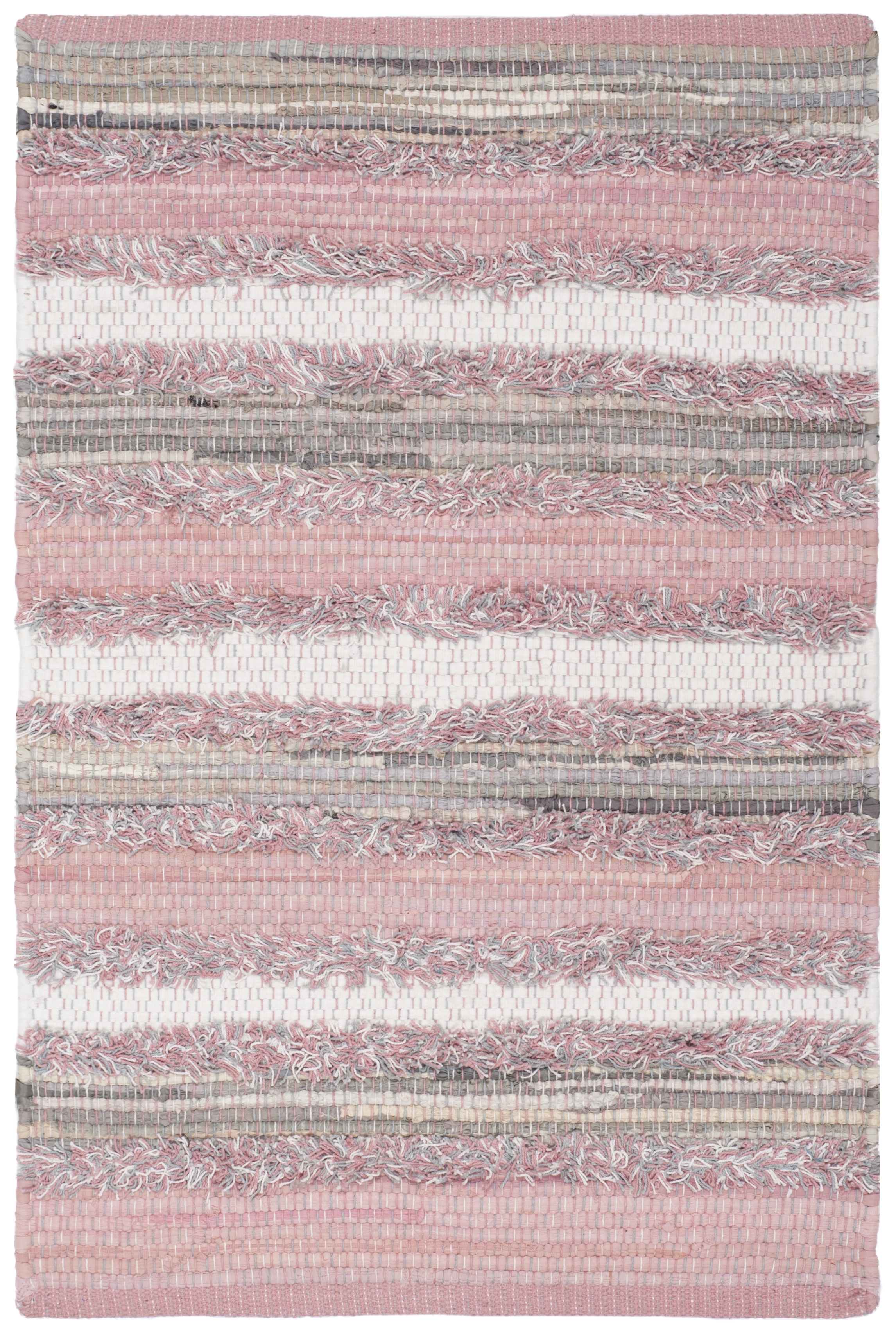 Arlo Home Hand Woven Area Rug, MTK951D, Pink/Multi,  2' 6" X 4' - Image 0
