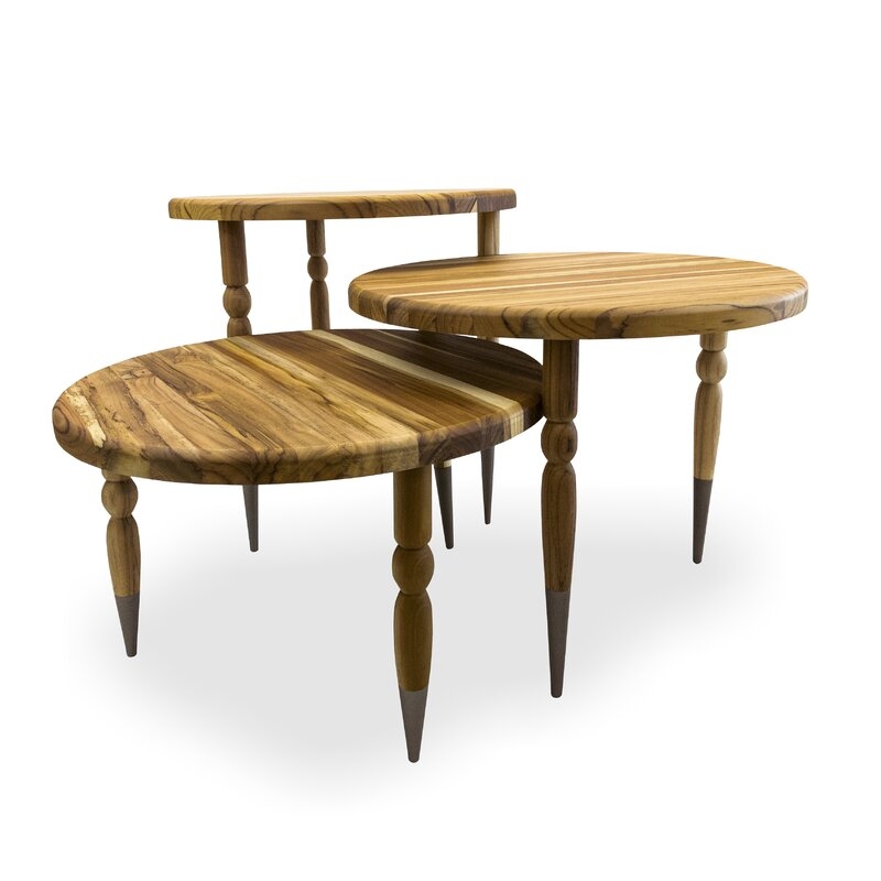 Uultis Design 3 Piece Coffee Table Set - Image 0
