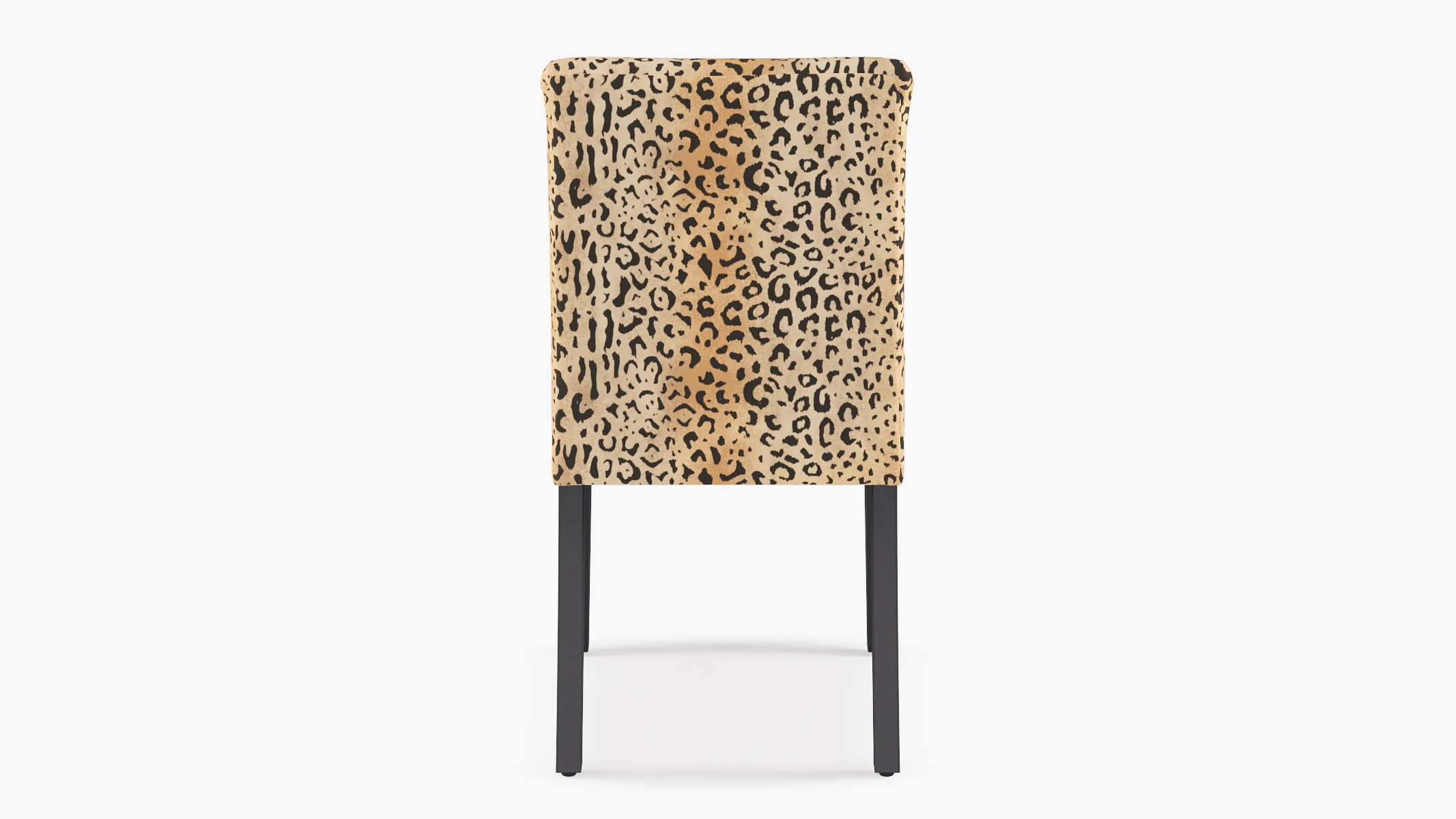 Classic Dining Chair, Leopard, Black - Image 3