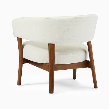 Juno Chair, Poly, Sand Twill, Natural Oak legs - Image 3