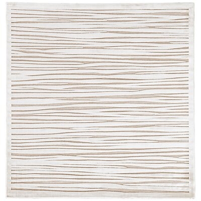 Geist Abstract White Area Rug - Image 0