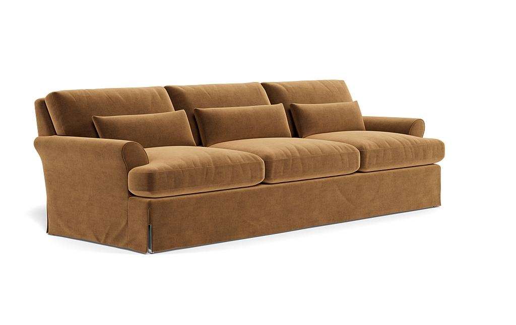 Maxwell Slipcovered 3-Seat Sofa by Apartment Therapy - Image 1