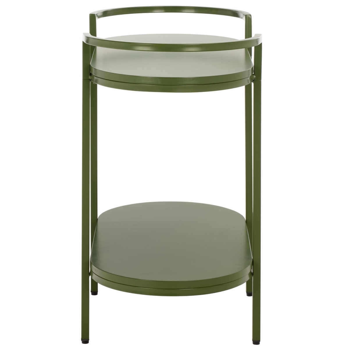 Inessa 2 Tier Bar Cart - Green - Image 5