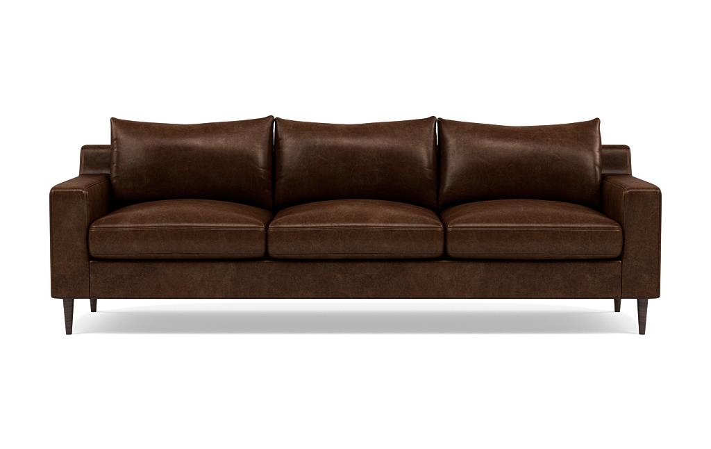 Sloan 3-Seat Leather Sofa - Image 0