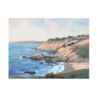 Tim Otoole 'Ocean Bay I' Canvas Art - Image 0