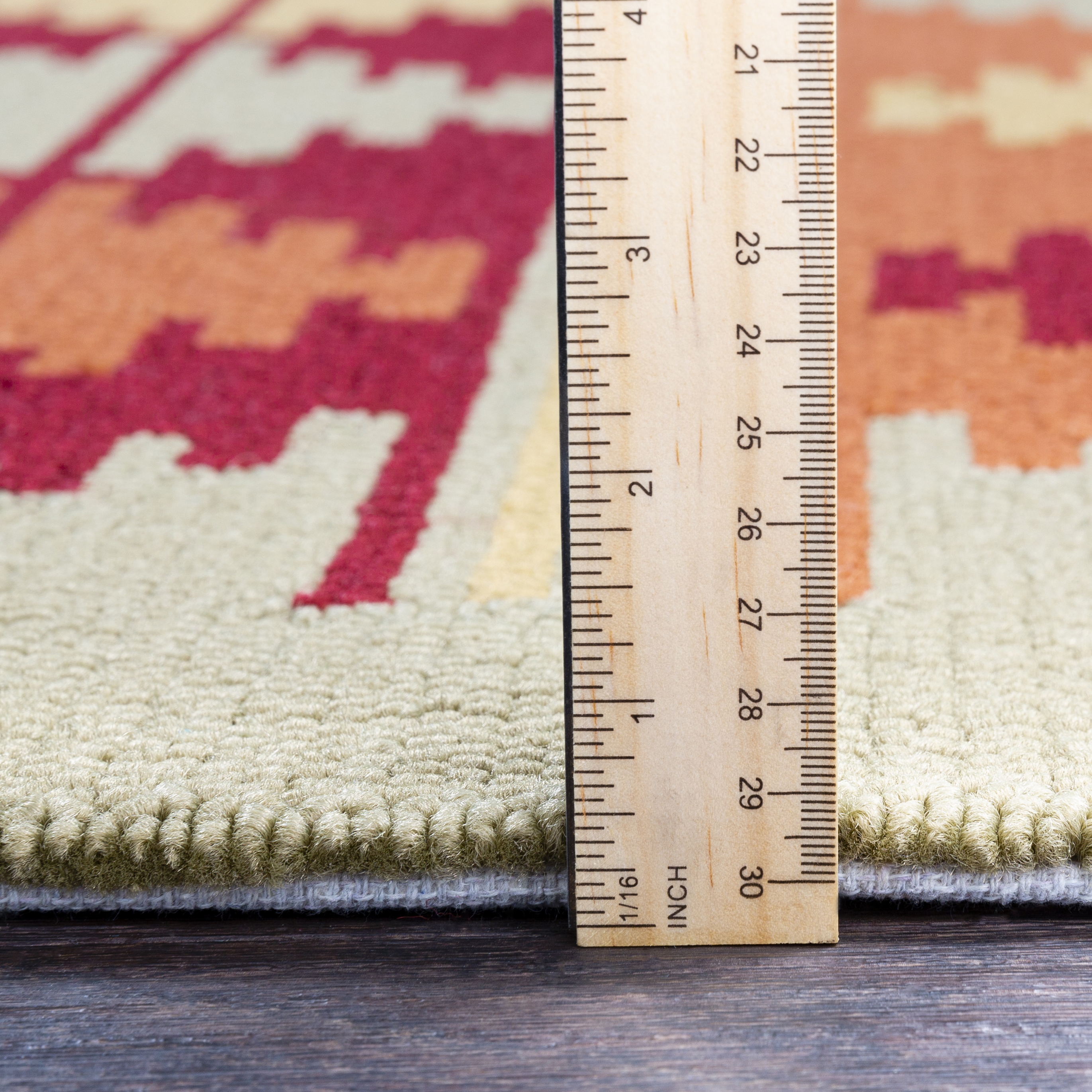 Rain Green Outdoor 5' x 8' Handmade Rug - Image 5