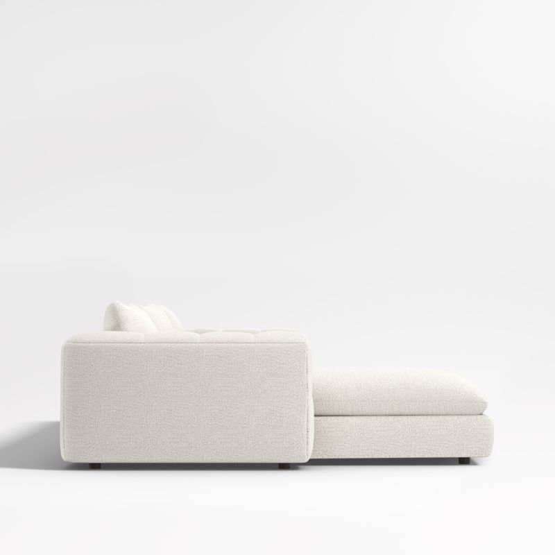 Cambria Bouclé 2-Piece Left-Arm Chaise Sectional Sofa - Image 2