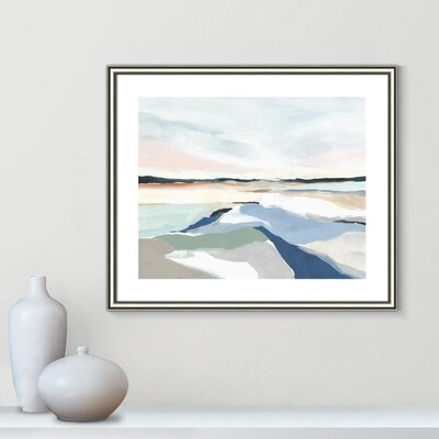 Seaside Day I - Framed Art W/ 4 Ply Matboard - Image 0