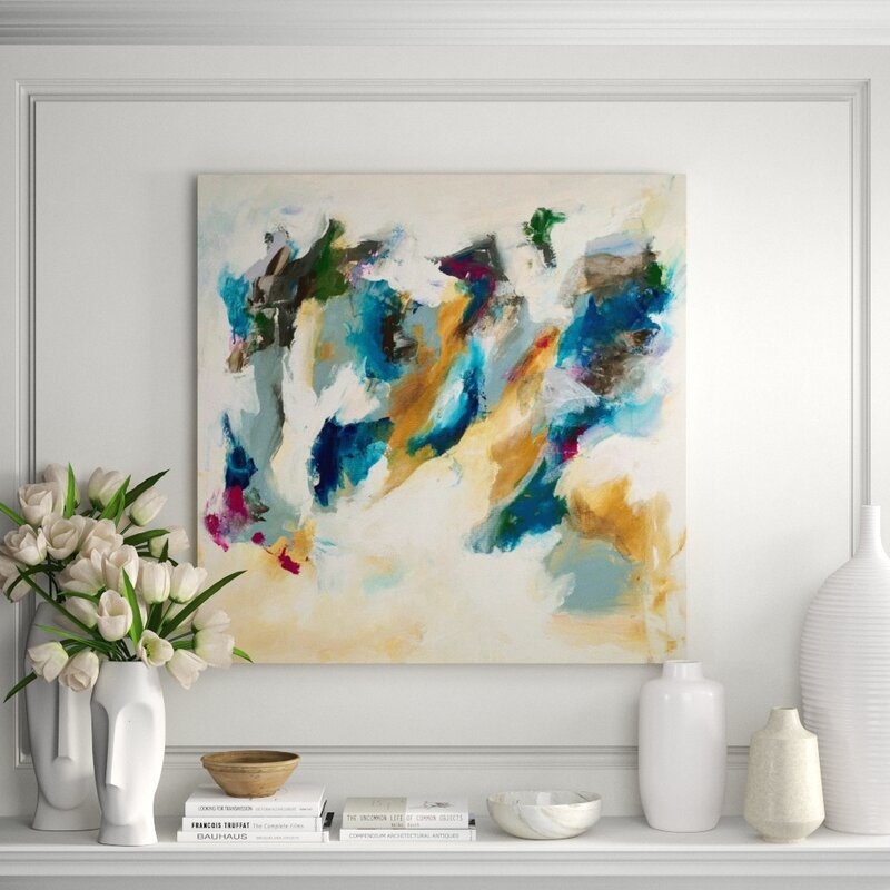 Chelsea Art Studio Color Flows II by Samuel Kane - Wrapped Canvas Painting - Image 0