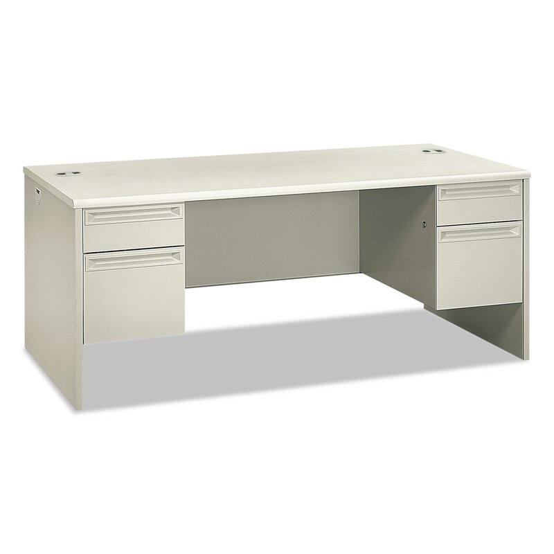  38000 Series Double Rectangular Desk Size: 30" H x 72" W x 36" D - Image 0
