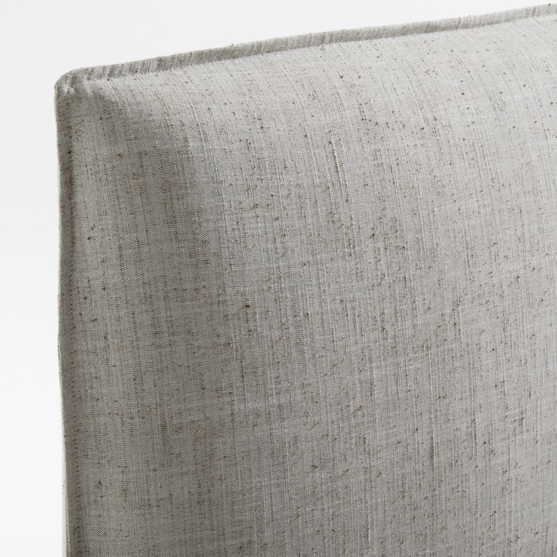 Capri Earth Slipcovered Queen Bed - Image 3