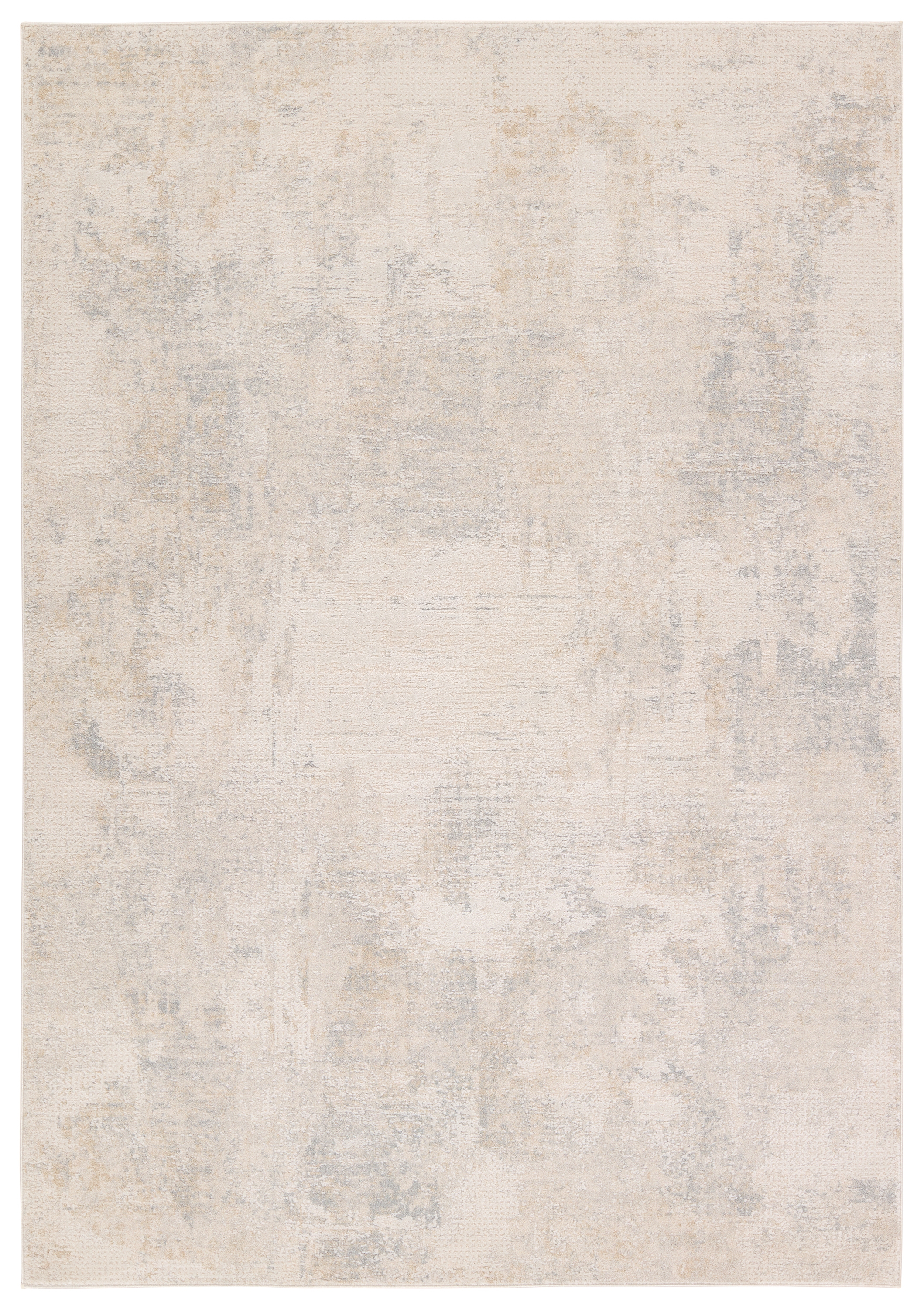 Brochan Abstract Gray/Cream Area Rug (3'11"X5'11") - Image 0