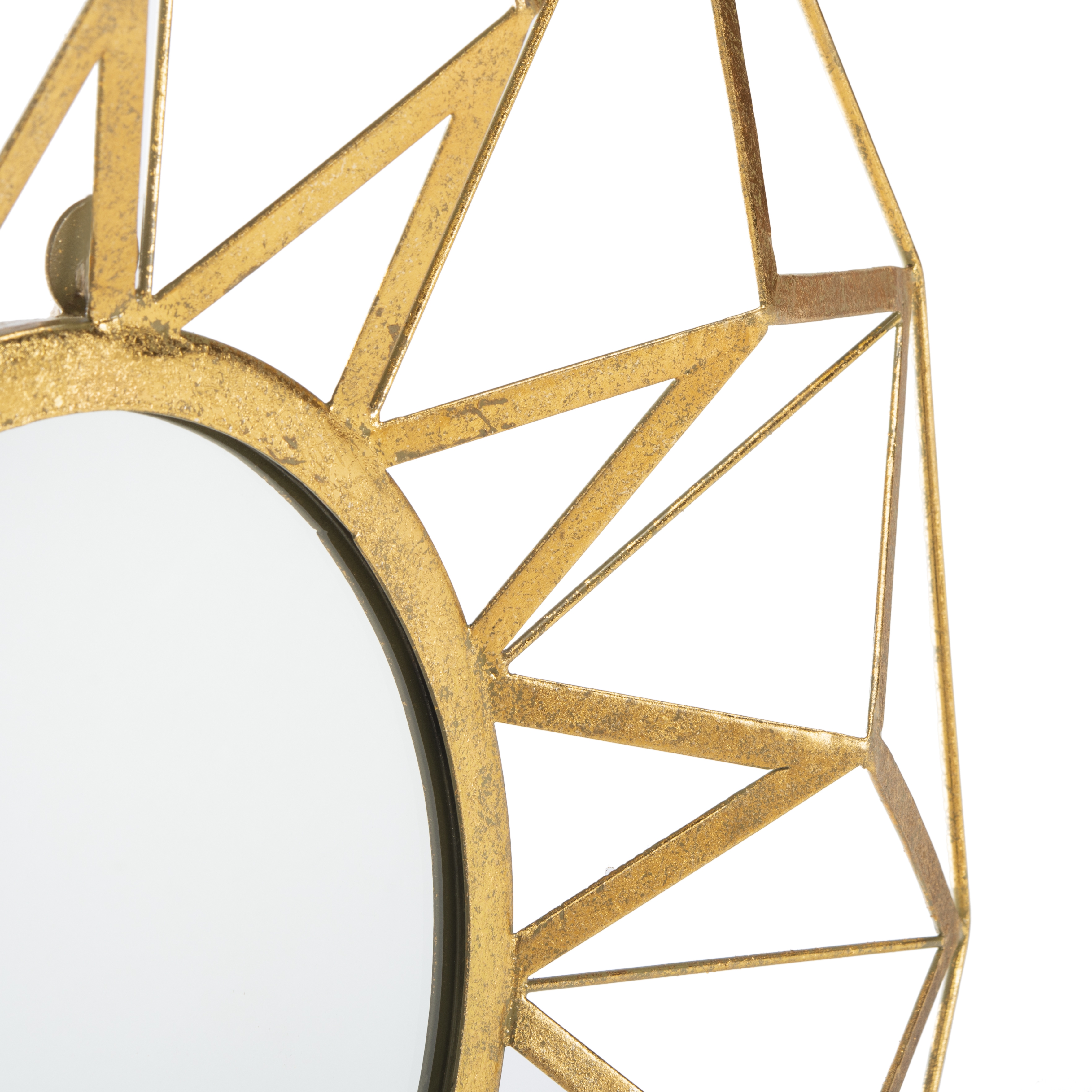 Kilburn Mirror - Gold Foil - Arlo Home - Image 0