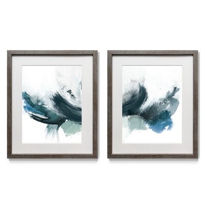 Coastal Crush I - 2 Piece Picture Frame Painting Print Set on Paper - Image 0