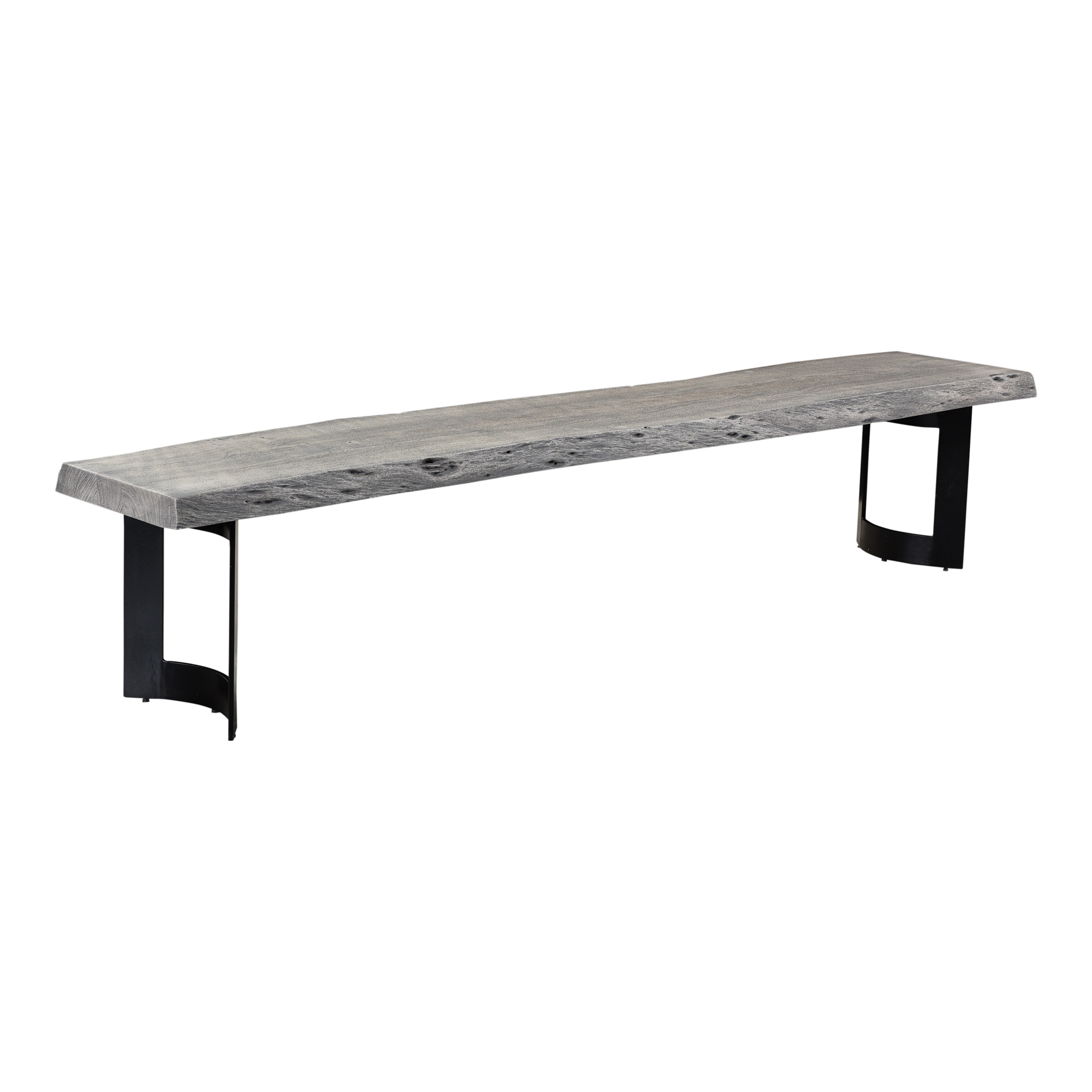 Bent Bench Small Grey - Image 1