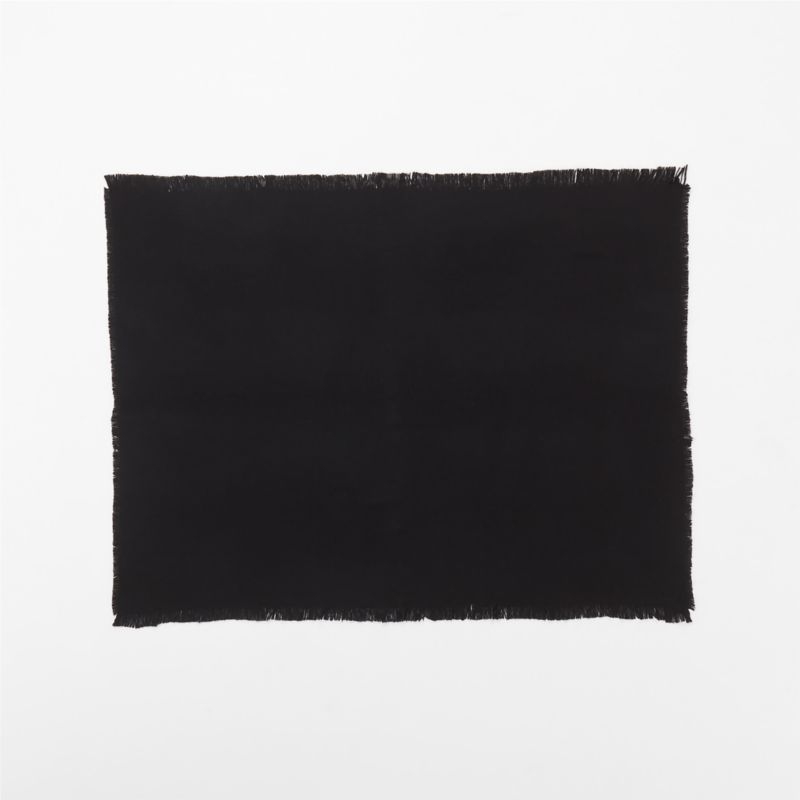 Merino Wool Black Throw - Image 4