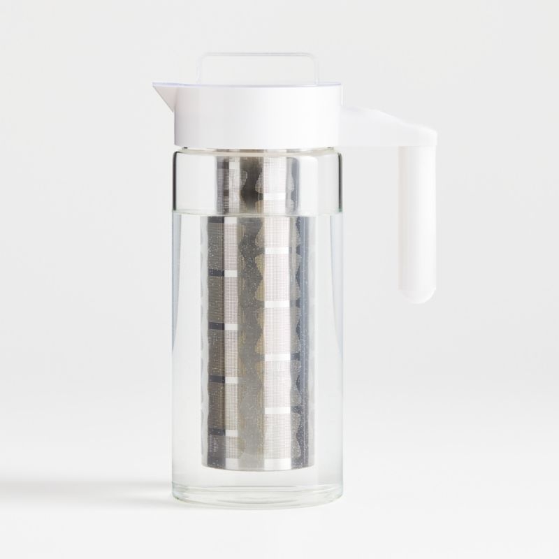 Glass Pitcher with Stainless Steel Infuser - Image 2