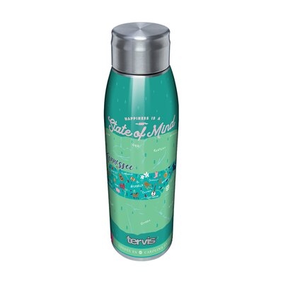 Tervis Simply Southern Tennessee 17oz Stainless Slim Bottle - Image 0