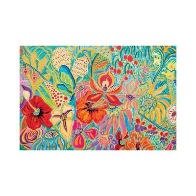 Fragrant Garden V by Misako Chida - Wrapped Canvas Painting - Image 0