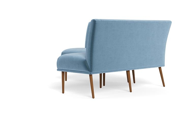 Dorian Upholstered Petite Right Banquette with Tufting Option - Image 2