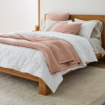 Candlewick Comforter, Standard Sham Set, White - Image 1