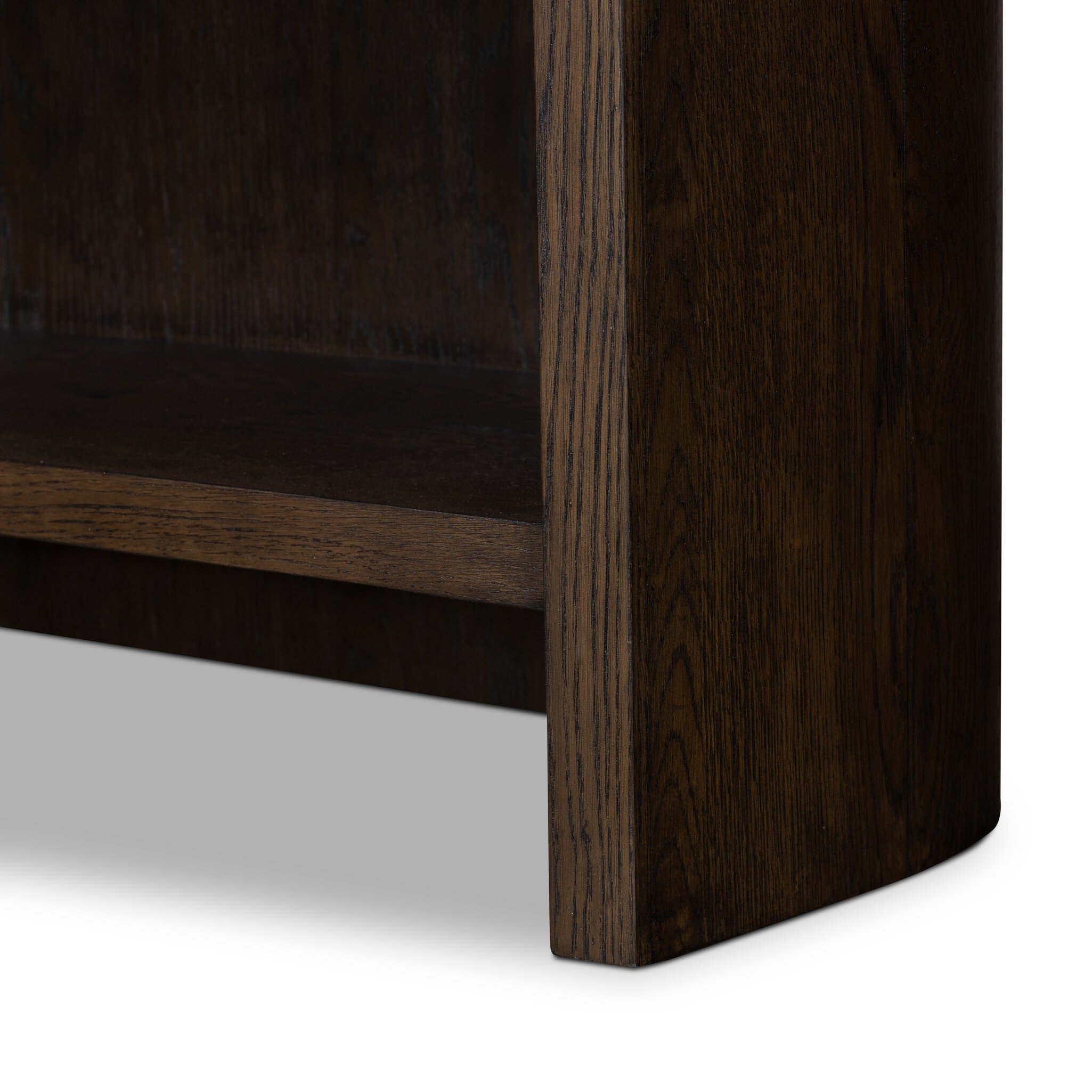 Lockhart Bookcase - Rubbed Black Oak Solid - Image 7