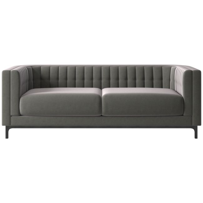 Ambroise 80" Luca Storm Sofa - Image 0