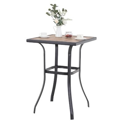 Square 27.5'' Bar Height Dining Table - Image 0