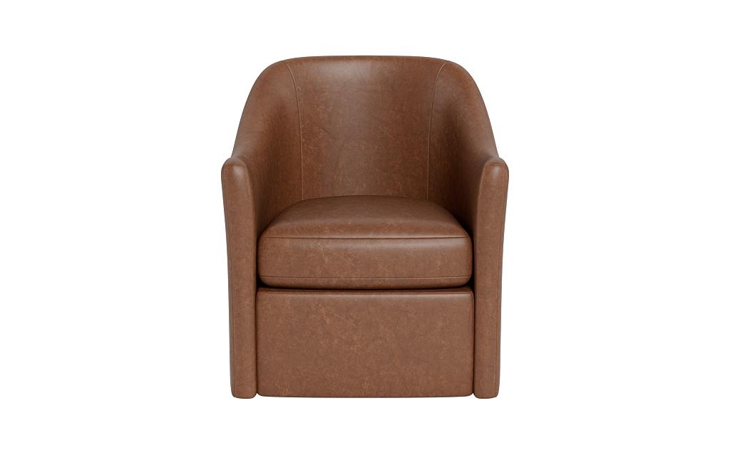 Savona Leather Swivel Chair - Image 0
