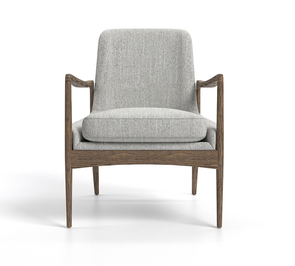 Fairview Upholstered Armchair, Manor Gray - Image 0