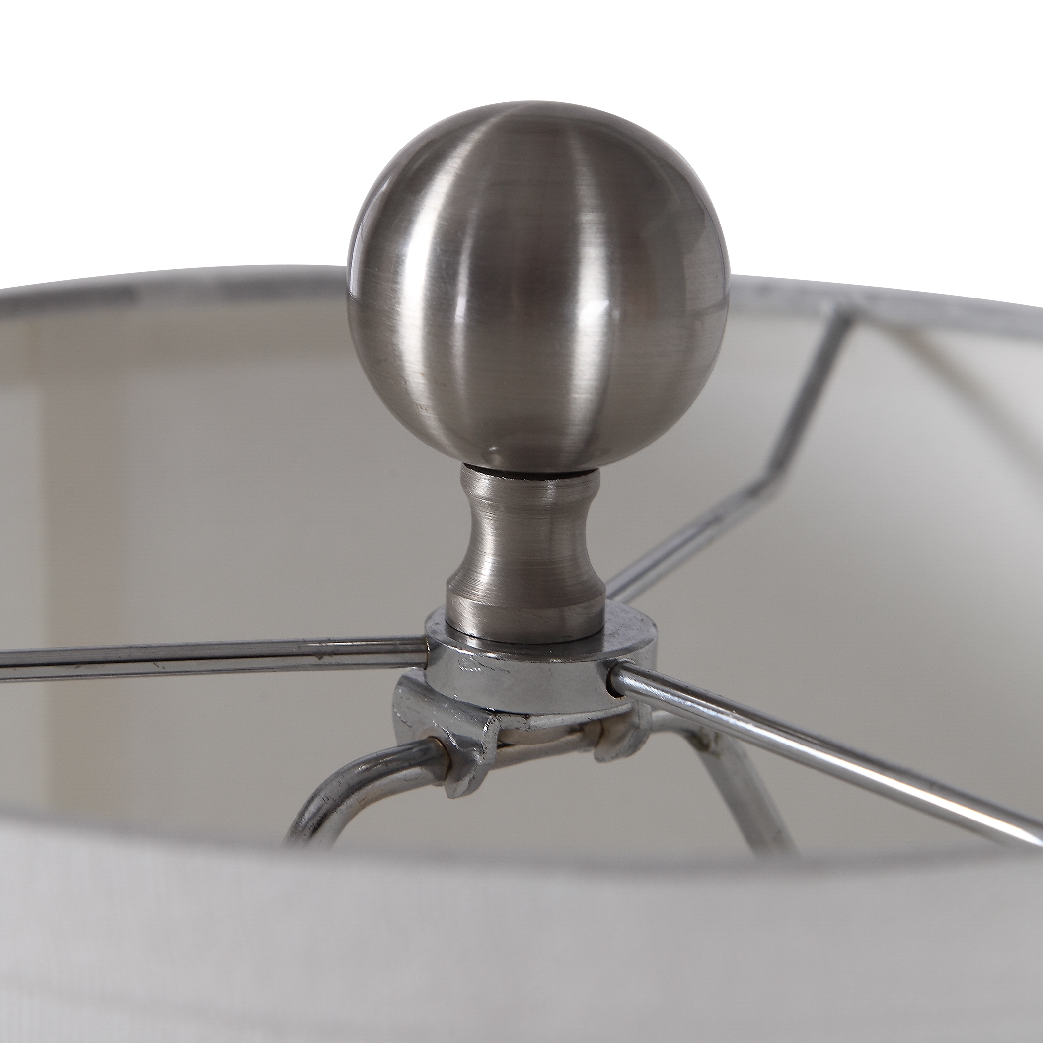 Laton Silver Buffet Lamp - Image 1
