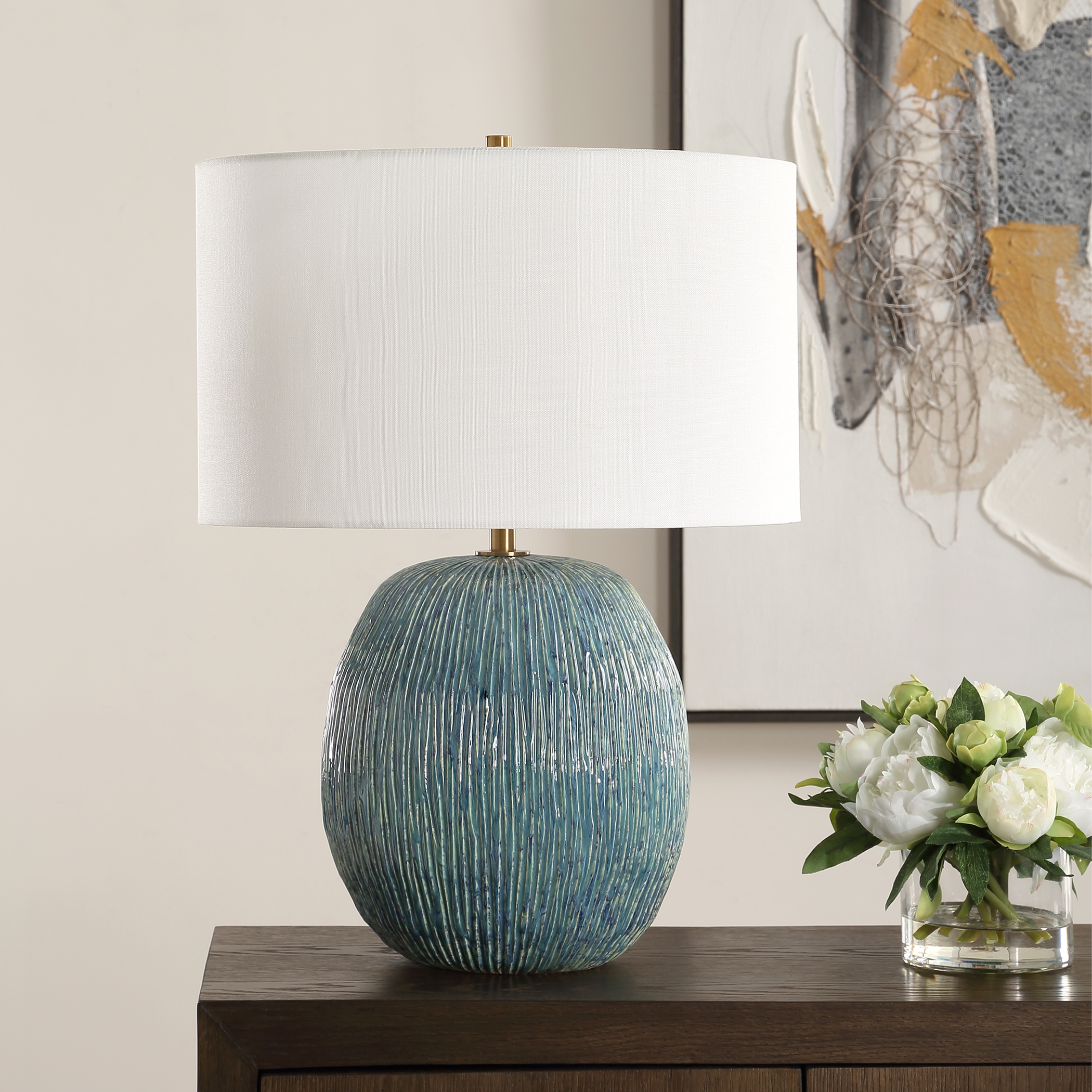 Elysia Textured Table Lamp - Image 2