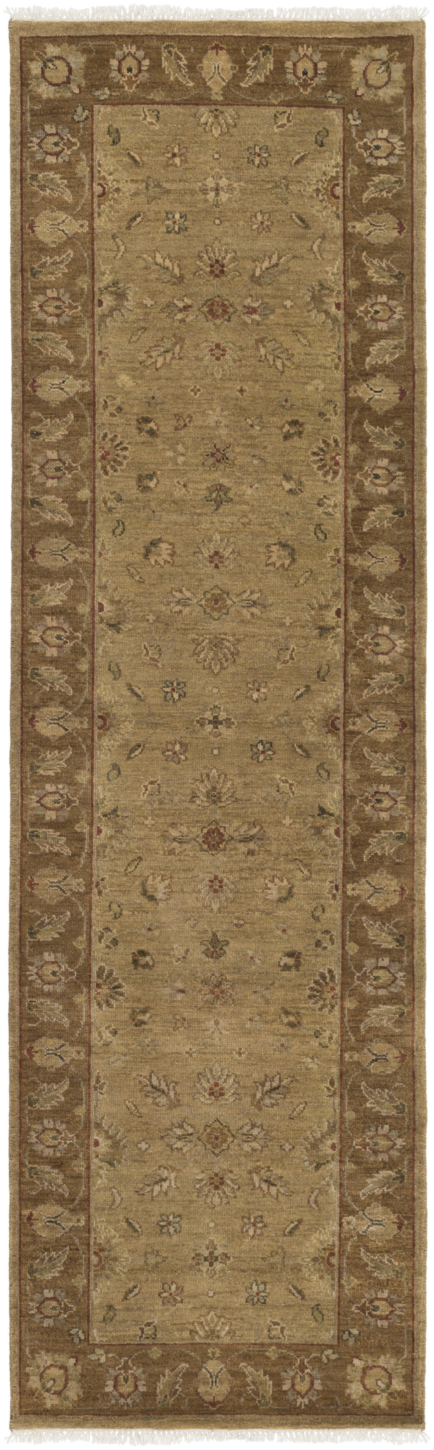 Alanya Brown Indoor 8' x 10' Handmade Rug - Image 0