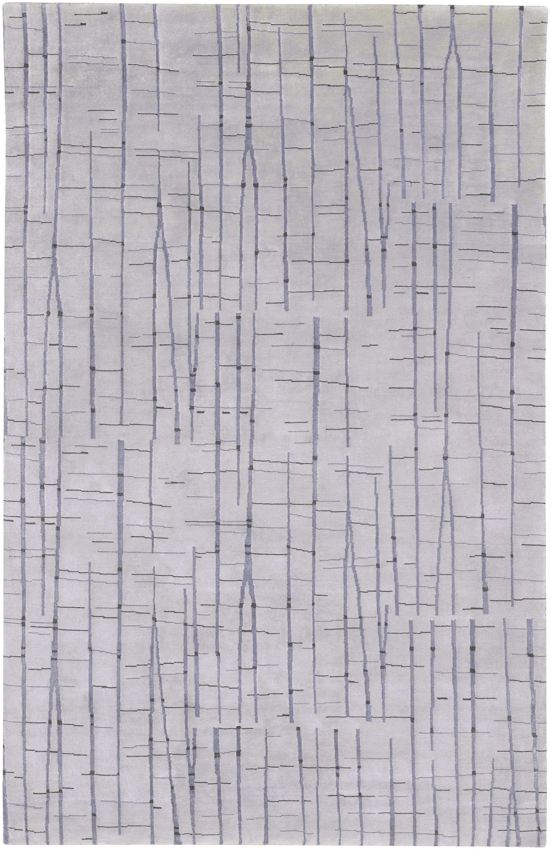 Shibui Gray Indoor 4' x 6' Handmade Rug - Image 0