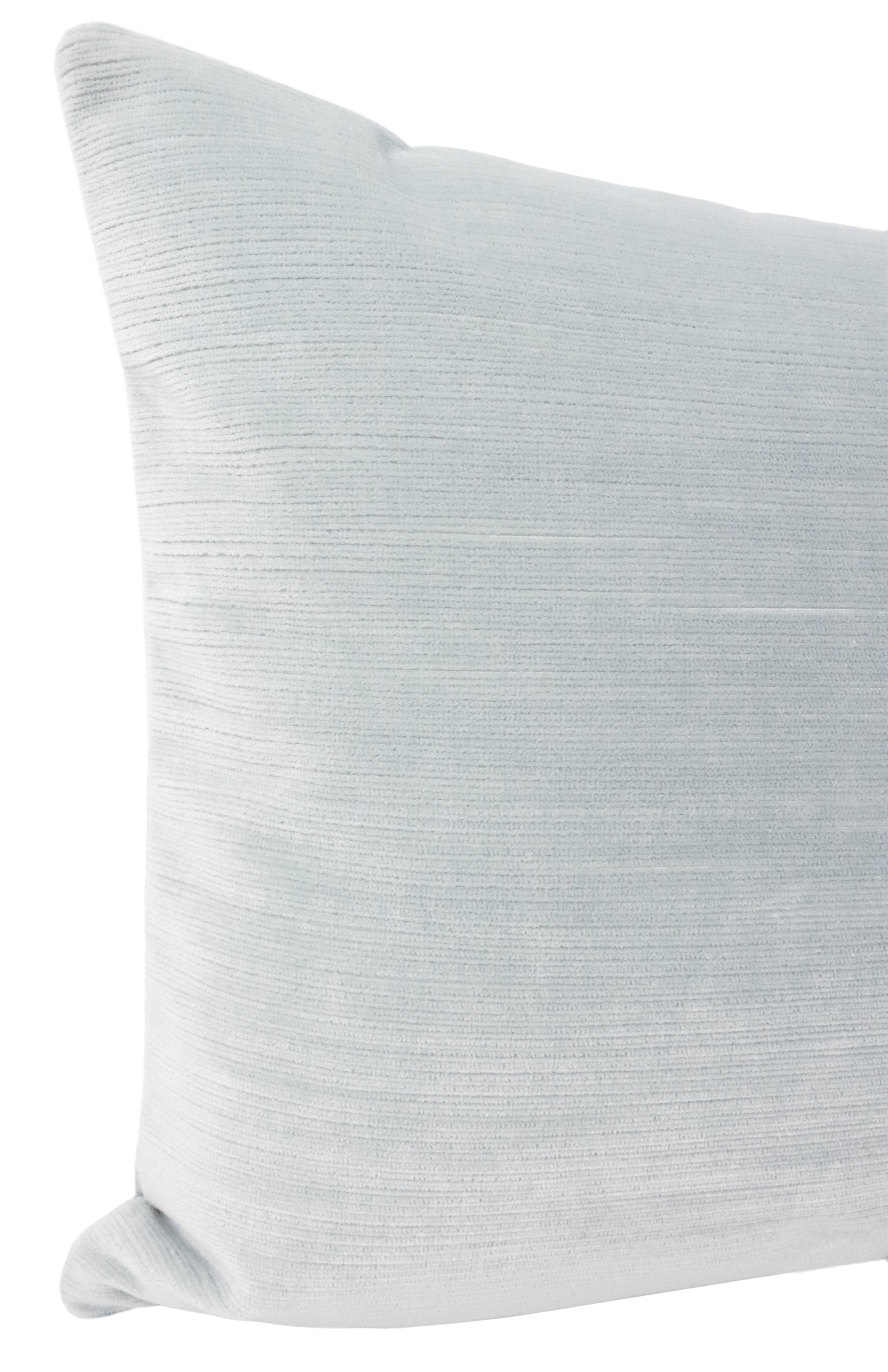 THE XL LUMBAR :: STRIE VELVET // MIST - 14" X 48" - Image 4