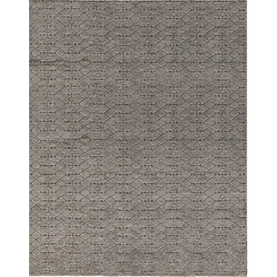 One-of-a-Kind Moroccan Hand-Knotted Gray 10' x 14' Wool Area Rug - Image 0