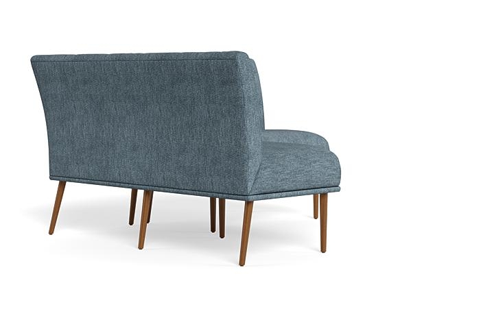 Dorian Upholstered Petite Left Banquette with Tufting Option - Image 1