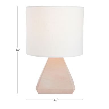 Blush Stone Table Lamp - Image 2
