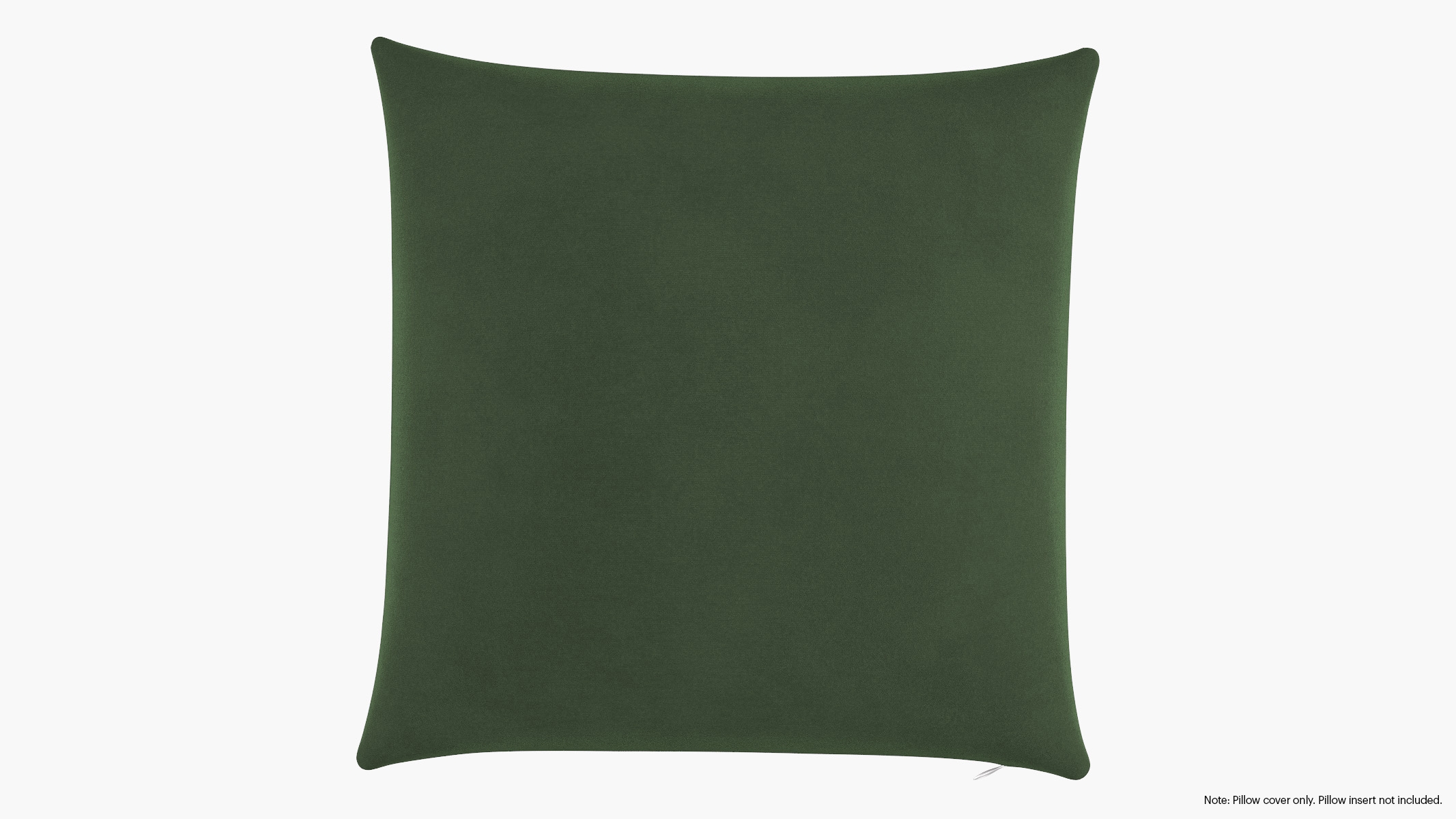 Throw Pillow Cover 22", Emerald Luxe Velvet, 22" x 22" - Image 0